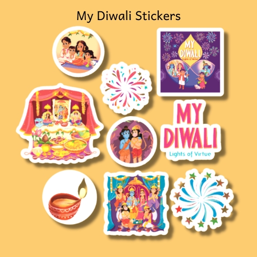 my diwali stickers